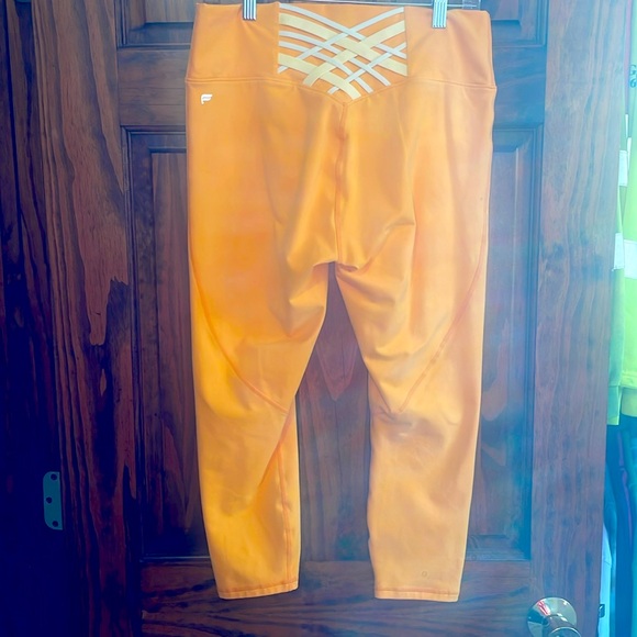 Fabletics Powerhokd leggings bold yellow xl - Picture 2 of 3